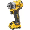 DeWALT DCD703L2T-QW 12 V XR berbequim-aparafusadora a bateria com cabeças intercambiáveis, 2x 3,0 Ah Li-Ion, 4 cabeças, 1500 rpm, mandril sem chave de 10 mm, 0,9 kg, amarelo/preto