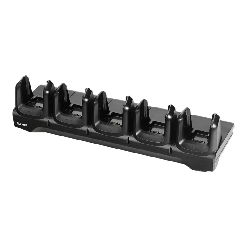 Estação de acoplamento para dispositivos móveis Zebra CRD-MC33-5SCHG-01 PDA preta