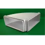 Faber Curve CRO 90 – Curva de 90° para conduta de exaustão retangular 220 x 90 mm