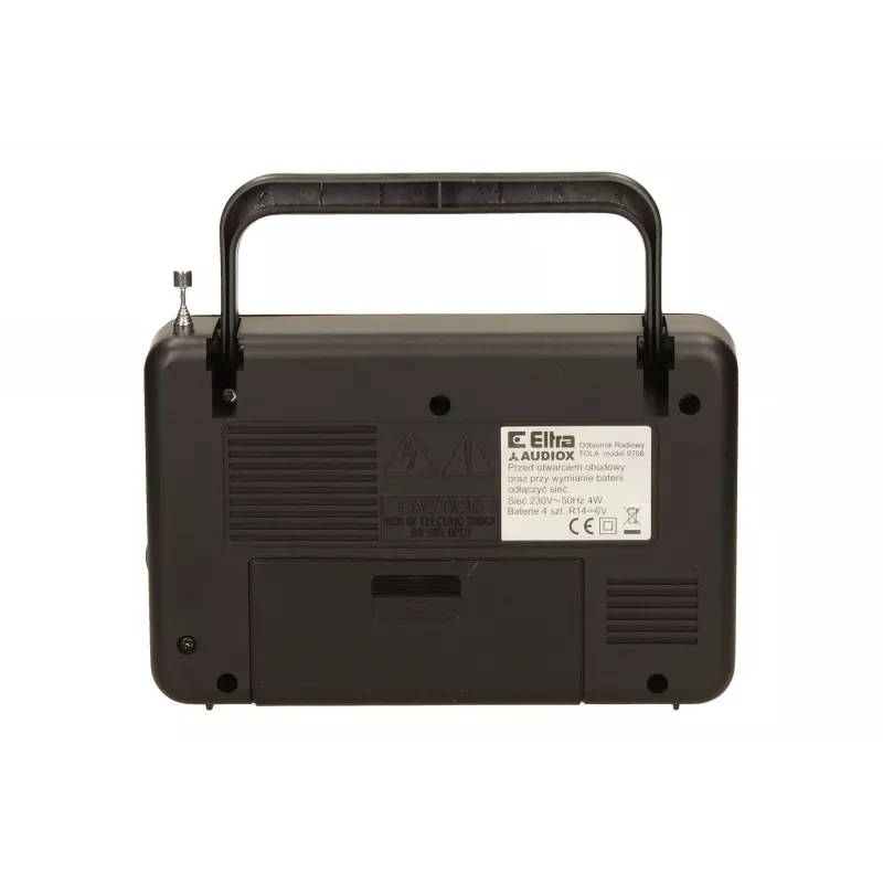 Eltra Tola 3 rádio portátil, FM/LW, preto