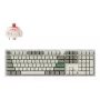 Teclado mecânico full-size Keychron Q6 Max – interruptores vermelhos, caixa branca
