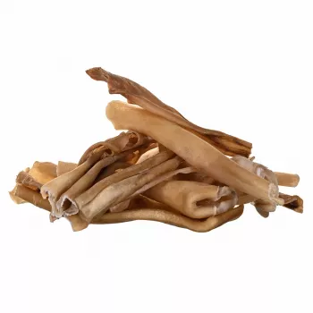 Guloseima para cães PETITTO pele de vaca seca, embalagem de 1 kg