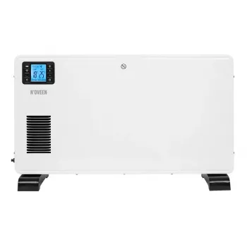 Aquecedor convector elétrico NOVEEN NOVEENCH9099, 2300 W, 3 níveis de potência, Tuya WiFi Smart, LCD, temporizador, instalação no chão