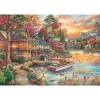 Puzzle schmidt spiele Chuck Pinson Shore in Evening Gold 1000 peças