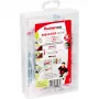 Conjunto de buchas FISCHER DUOLINE cinzento-claro vermelho — 91 unid., tamanhos mistos para alvenaria e pladur