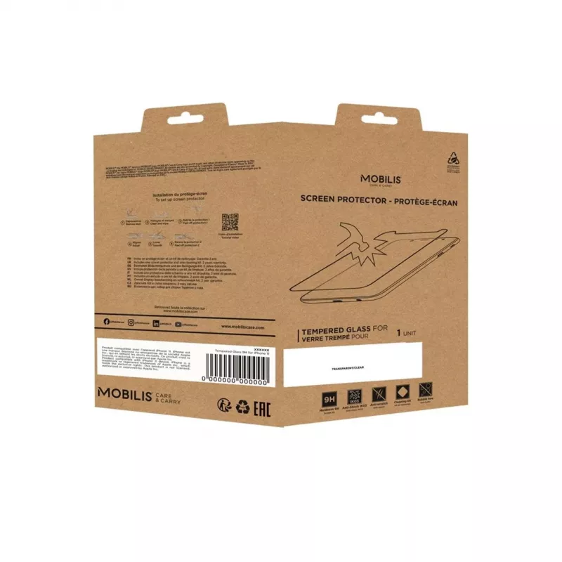 Película de proteção de ecrã transparente Mobilis 017011 para Microsoft Surface Go 3/Go 2/Go