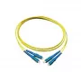 Cabo patch de fibra ótica duplex OS2 (singlemode, 9/125) SC/SC GoodConnections, LSZH, polaridade reversível, 20 m