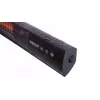 Aquecedor infravermelho SUNRED RD-DARK-25, 2500 W, Montagem na parede, IP55, preto