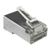 Ficha passante RJ45 STP Cat.5e Alantec WT116 pack de 100, conector blindado para cabo 8P8C