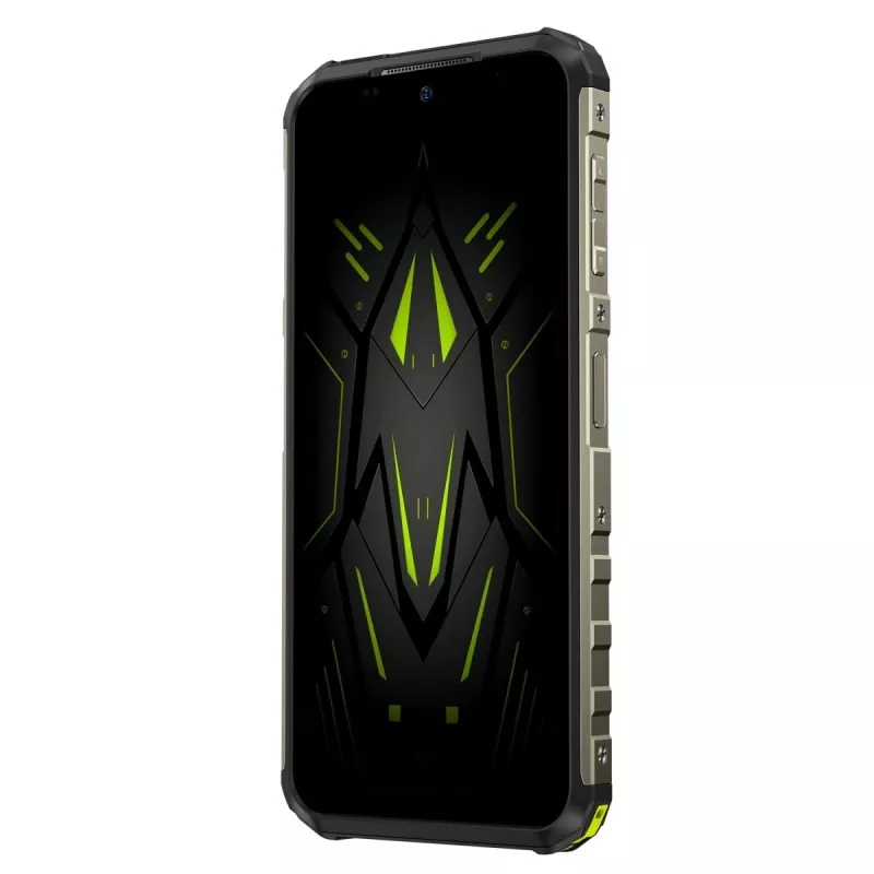 Smartphone robusto UleFone Armor 22 4G, 9 GB RAM, 128 GB armazenamento, IP69K, verde