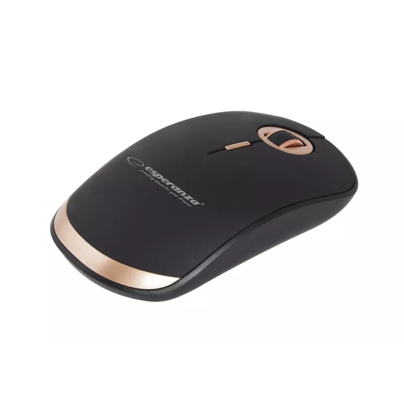 Rato Esperanza EM127 RF sem fios ótico 1600 DPI preto