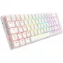 Sharkoon PureWriter W65 teclado sem fios, QWERTZ alemão, branco, Kailh Choc V2 Red