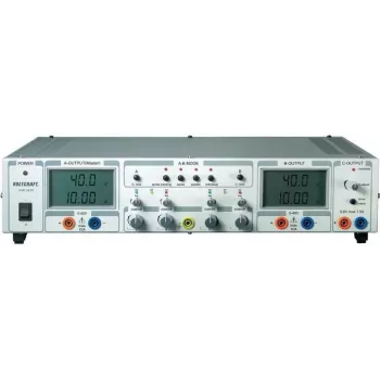 Voltcraft fonte de alimentação de laboratório, ajustável VSP 2410 0,1 - 40 V/DC 0 - 10 A 809 W 3 x (VSP 2410)