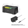 Docking station para disco rígido LogiLink Quickport USB 3.2 1 porta para 2,5/3,5 SATA (QP0035)