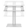 Suporte para portátil Gembird NBS-D1-02 Prateado 39,6 cm (15,6 polegadas)