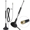 Antena 4G LTE exterior QOLTEC 5 dBi 600–2700 MHz conector SMA cabo de 3 m
