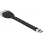 Cabo plano FPC DeLOCK 86731 USB Type-C para DisplayPort 4K 60 Hz 13,5 cm