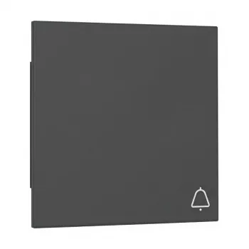 Interruptor de tecla com símbolo de campainha GIRA System 55 328628 antracite