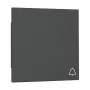 Interruptor de tecla com símbolo de campainha GIRA System 55 328628 antracite