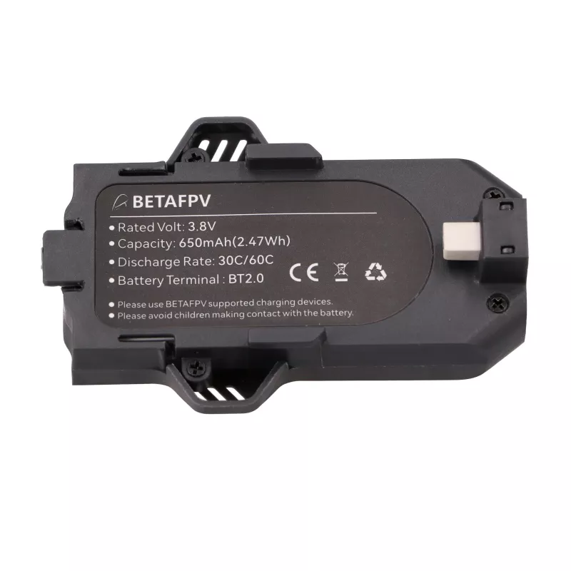 Pack de baterias para drone Aquila16 BetaFPV Aquila16 65C 650mAh pack de 2, 3,8V, 650mAh