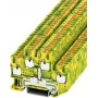 Borne de terra de duplo nível push-in Phoenix Contact PTTB-PE PTTB 2,5-PE verde-amarelo conteúdo: 1 peça (3210596)