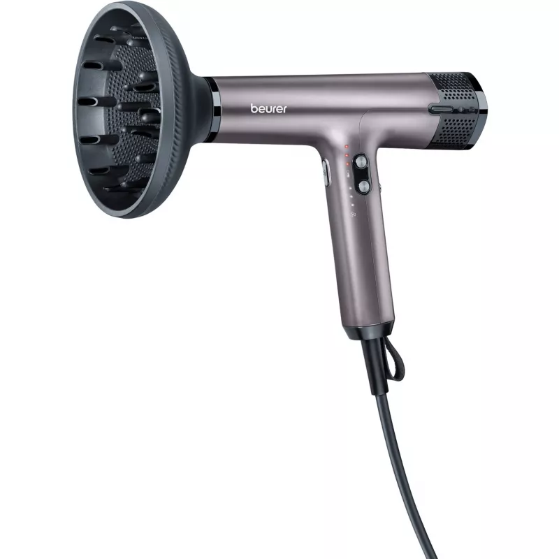 Secador de cabelo Beurer HC 100 Excellence 1700W cinzento metálico (100 83) Beurer83) Beurer 83)