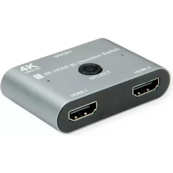 Comutador HDMI bidirecional VALUE 2 vias 1 2 e 2 1 (14.99.3588)