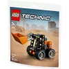 Brinquedo de construção LEGO Technic Mini carregadora 30710 com braços móveis e lagartas