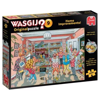 Jumbo Spiele Jumbo Wasgij Original 9 - Home Home Impovements puzzle 1000 peças (81926)