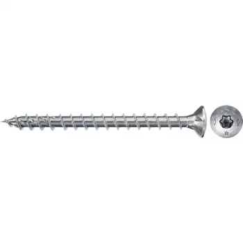 Parafuso Fischer 670675, parafuso metal-madeira 35 mm, Ø 5 mm, comprimento da rosca 29 mm, embalagem de 50