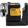 Nível laser multifunções com bateria DeWalt DCLE14301GB 3×180° linha cruzada, 18V, linhas verdes, Powerstack Li-Ion integrado