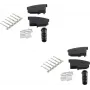 Conector de cabo ShiverPeaks BS72020-SET2 TAE N preto