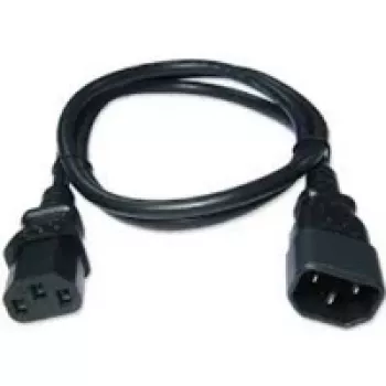 Zebra CS-CAB-IEC cabo de alimentação preto 1 m conector fêmea C13 conector fêmea C14
