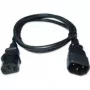 Zebra CS-CAB-IEC cabo de alimentação preto 1 m conector fêmea C13 conector fêmea C14