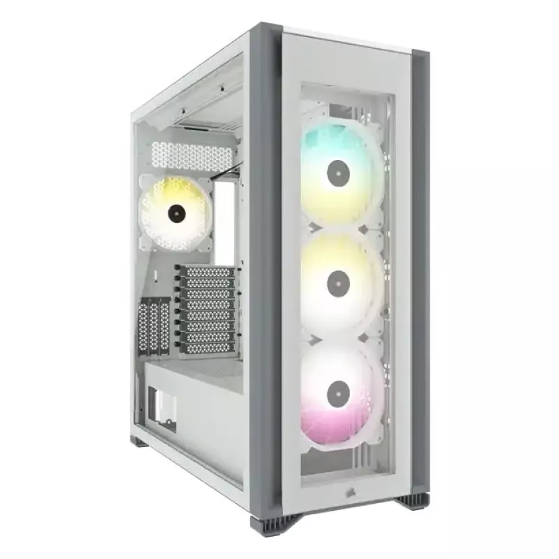 Caixa de PC Corsair iCUE 7000X RGB Full Tower branca