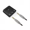 RØDE AI-Micro interface de áudio móvel, 2x entradas TRS/TRRS de 3,5 mm, saída de auscultadores de 3,5 mm, USB-C, preta