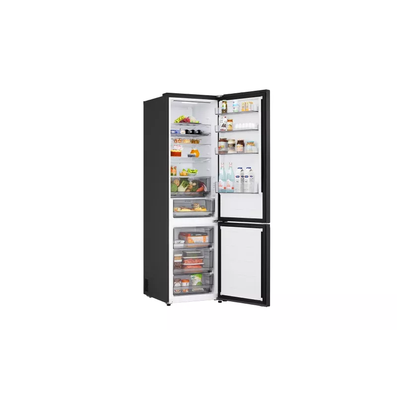 Combinado frigorífico-congelador LG GBBS322CEV de instalação livre 375 L preto