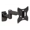 Sunne LCD-A503K suporte de parede para TV, inclinável/giratório, 23-42 polegadas (43,2-94 cm), até 30 kg, VESA máx. 200x200, aço, preto