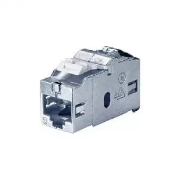 Conector RJ45 Bachmann CAT6 940.044 prateado