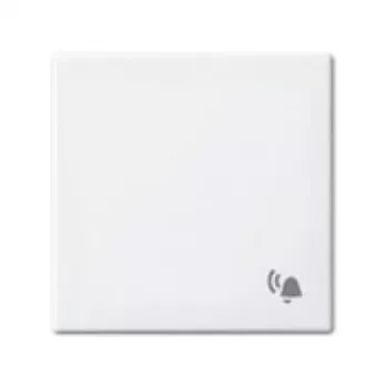 Placa de parede / Tampa de interruptor Busch-Jaeger 1731-0-2011, branco, para Busch-balance® SI, 1 unidade