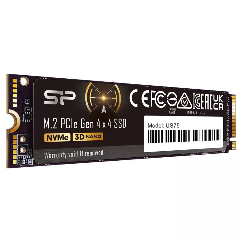 SSD M.2 NVMe Silicon Power US75 4 TB PCIe 4.0 2280, 7000/6000 MB/s