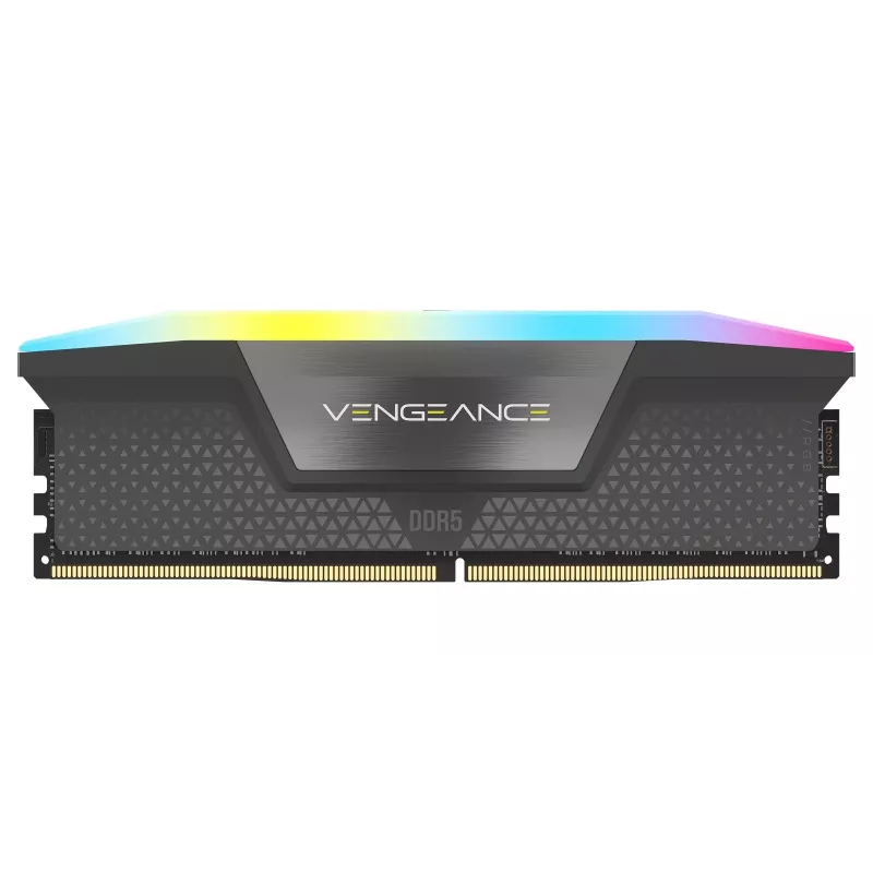 Kit de memória CORSAIR VENGEANCE RGB DDR5 32GB (2x16GB) 6000 MT/s CL38