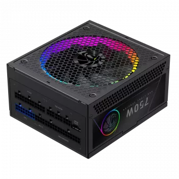 Fonte de alimentação Gamemax, 80 PLUS, Gold | RGB 750G | 750 W