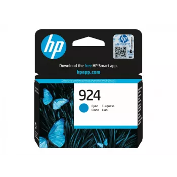 Tinteiro original HP 924 ciano
