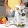 Máquina de picar carne Zelmer ZMM9801B 2200 W aço inoxidável, branco