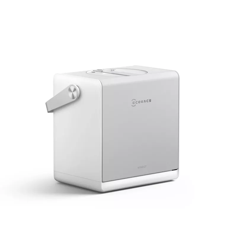 Robô de limpeza de vidros Ecovacs Winbot W2S Omni branco cinzento WG893-12 WG89312 (WG893-12)