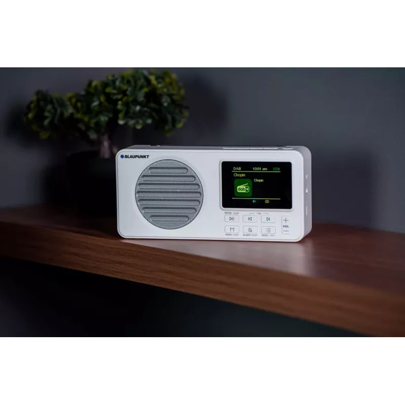 Rádio portátil Blaupunkt DR6WH branco