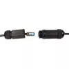 Cabo de rede LogiLink CQ7093S RJ-45 Cat6a 10 m preto