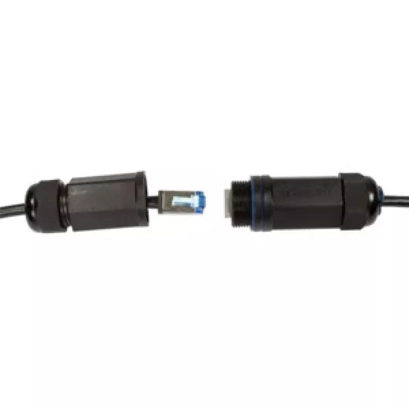 Cabo de rede LogiLink CQ7093S RJ-45 Cat6a 10 m preto