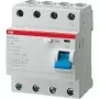 Dispositivo de proteção diferencial ABB F204 A-63/0,03 Type A 4P disjuntor (2CSF204101R1630)